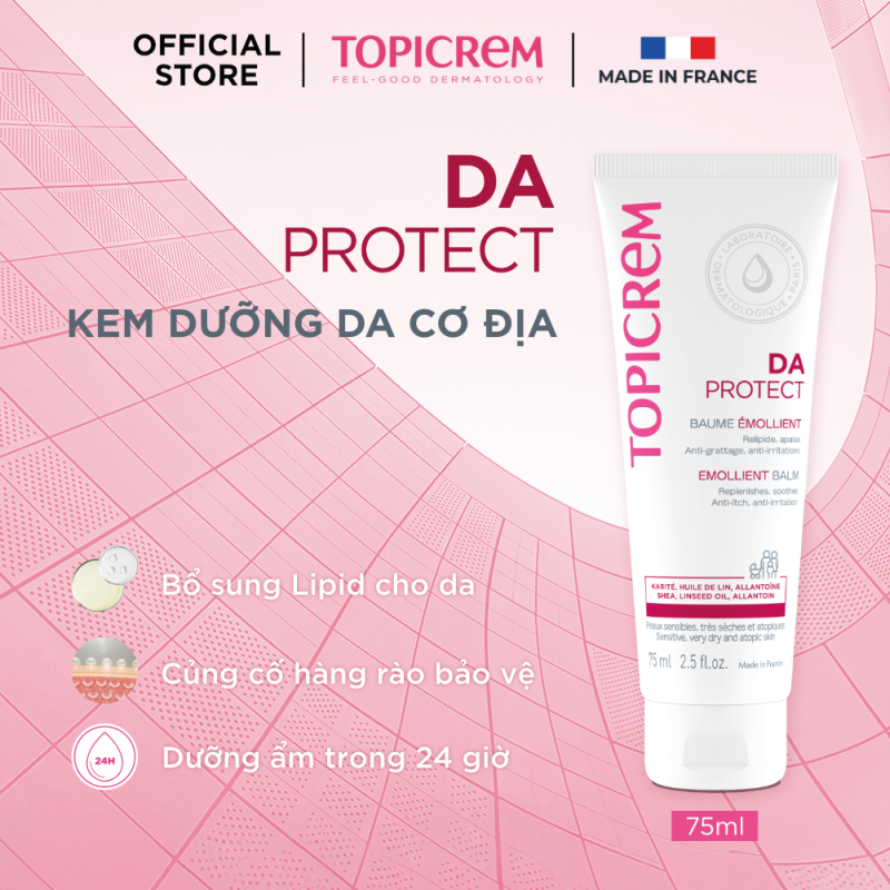 Topicrem DA PROTECT Emollient Balm 75ml