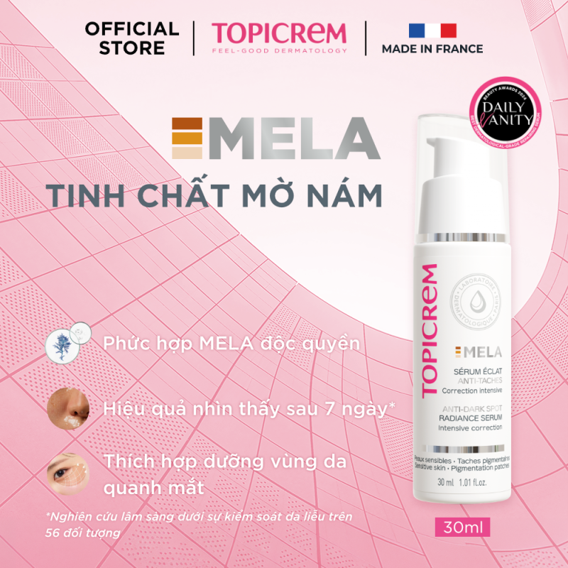 Topicrem MELA Anti-Dark Spot Radiance Serum 30ml