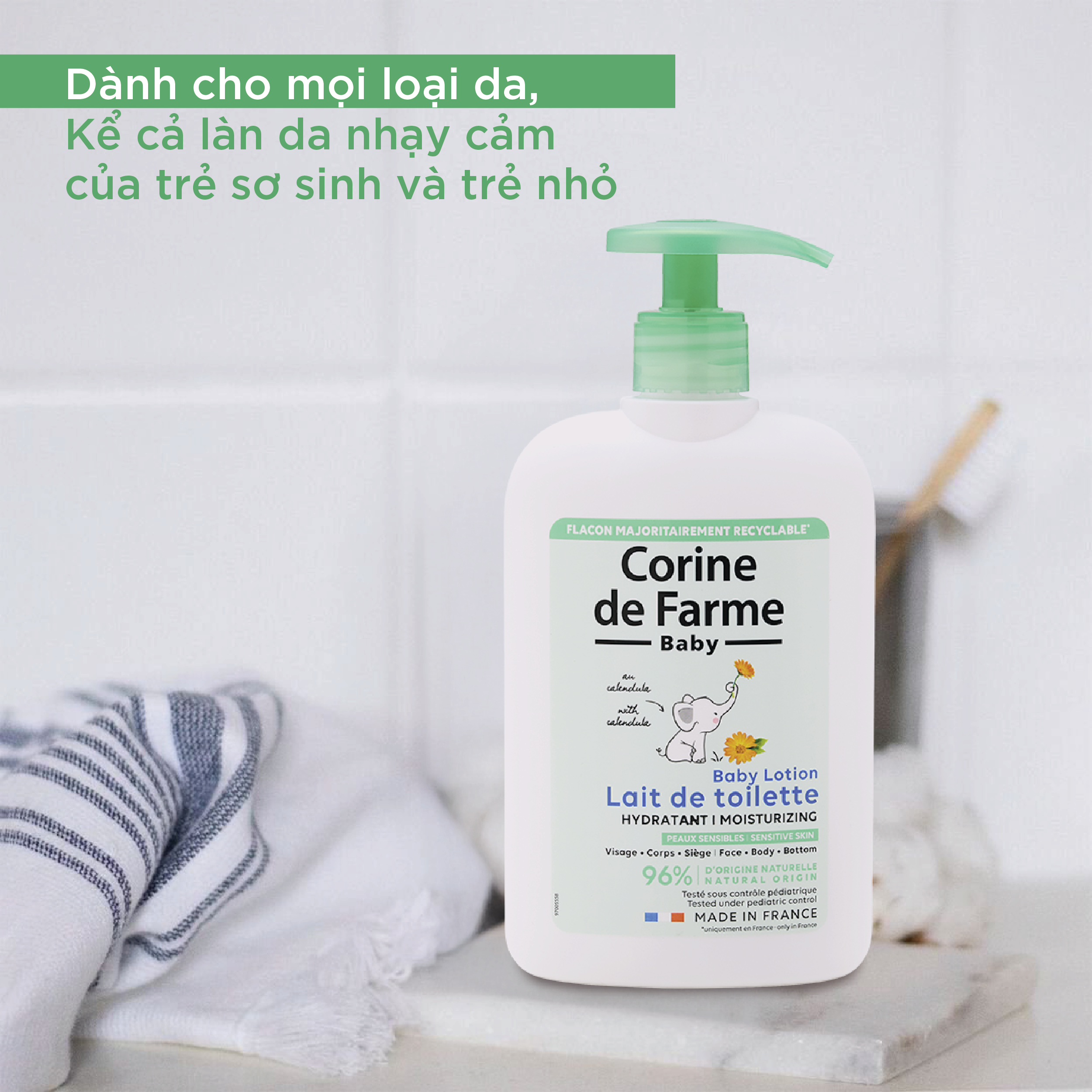 Corine de Farme Baby Lotion 500ml