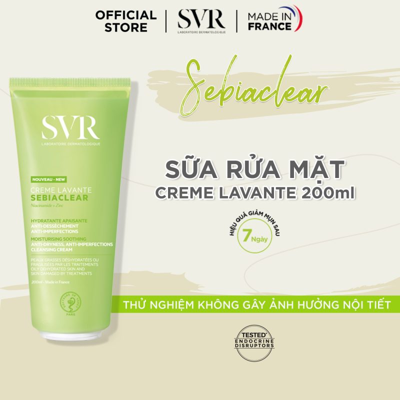 SVR Sebiaclear Creme Lavante 200ml