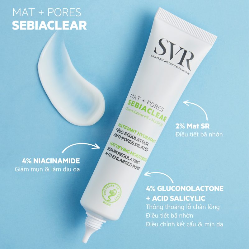 SVR Sebiaclear Mat+Pores 40ml