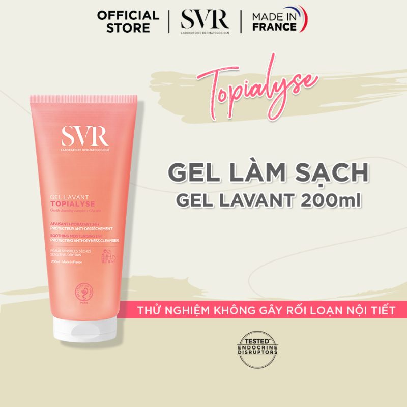 SVR Topialyse Gel Lavant 200ml