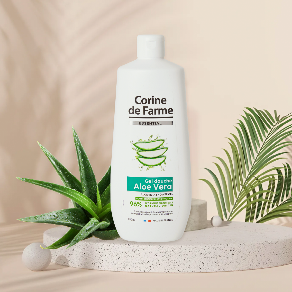 Corine de Farme Essential Aloe Vera Shower Gel 750ml