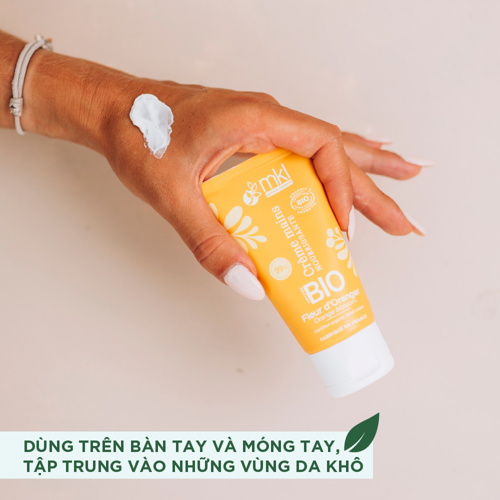 MKL Certified Organic Hand Cream Orange Blossom 50ml