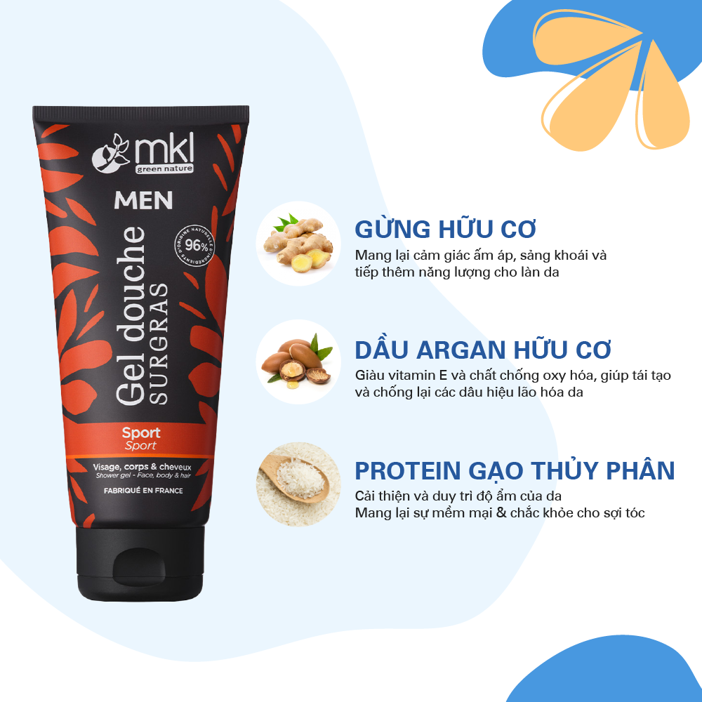 MKL Shower Gel Men Sport 200L
