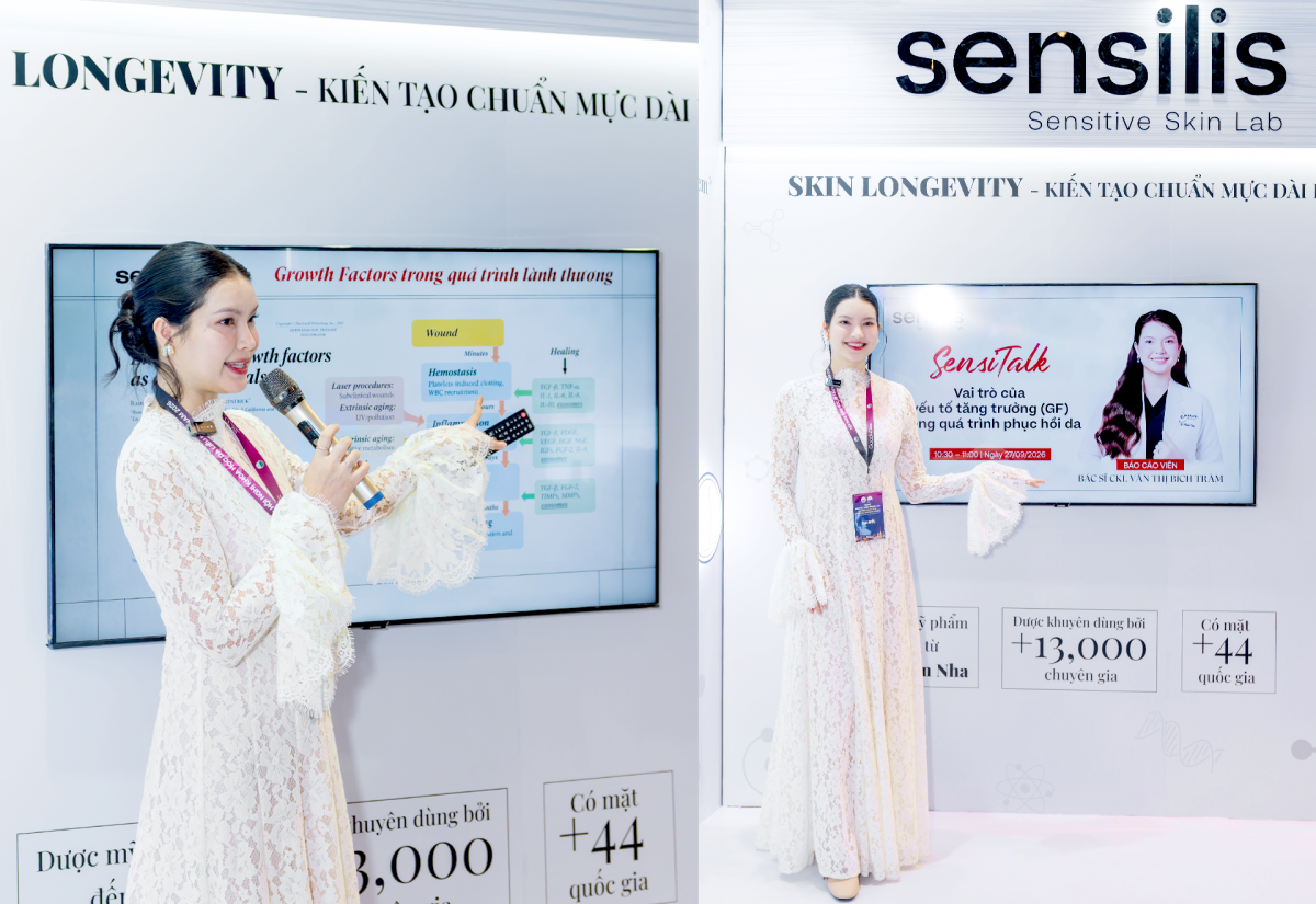 Giải pháp phục hồi chuẩn y khoa của Sensilis tại SCD 2026
